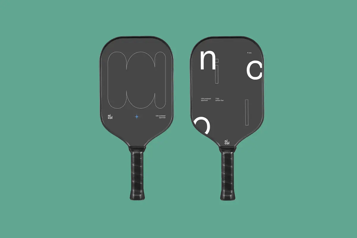 Improve Your Game with the R-One Carbon Fiber Best Elongated Pickleball Paddle by Nicol Pickleball