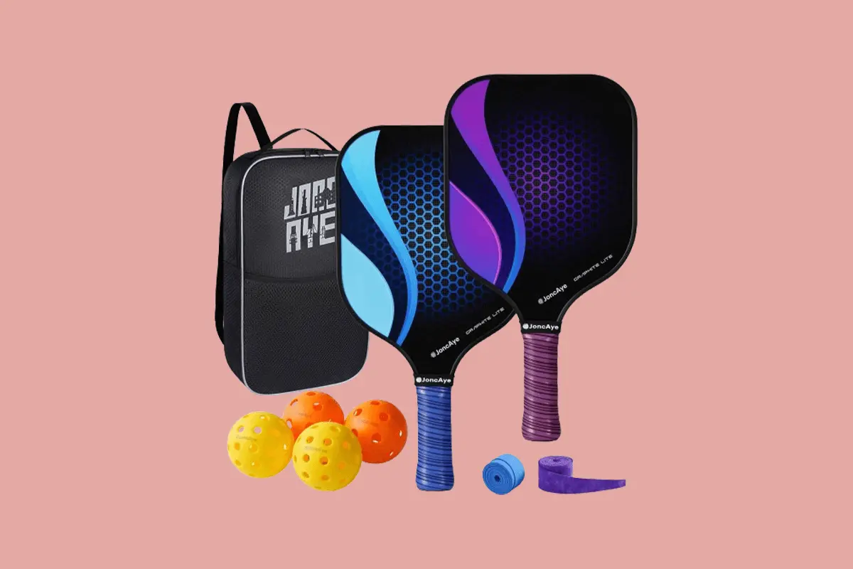 JoncAye Graphite Set B 2-Pack Pickleball Paddles for Professional Players