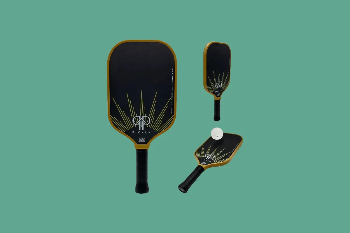 Pickleball Game Changer - Pickln Helios Thermoformed T700 Carbon Fiber Best Elongated Paddle