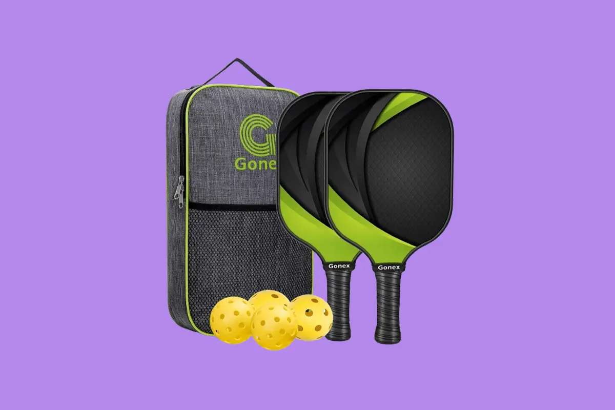 Premium Quality Gonex set of 2 Pickleball Paddles for Beginners to Pros
