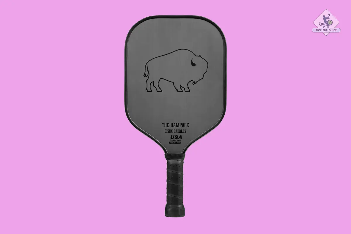 Spin Shoots with the Bison Rampage Pickleball Paddle