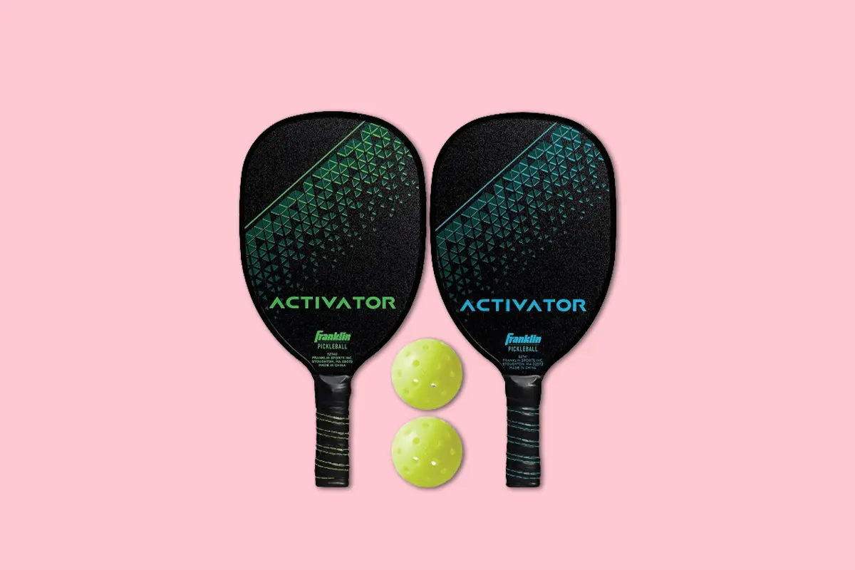 Premium Quality Franklin Sports Activator Wooden Pickleball Paddle Set 